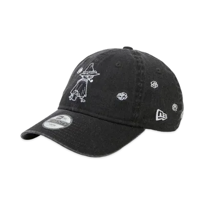NEW ERA x Moomin Kids Youth 9Twenty Flower Snufkin "Italian Wash Black"