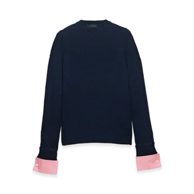 PRADA Sweaters "Navy Blue"