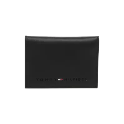 TOMMY HILFIGER Wellesley Card Case "Black"