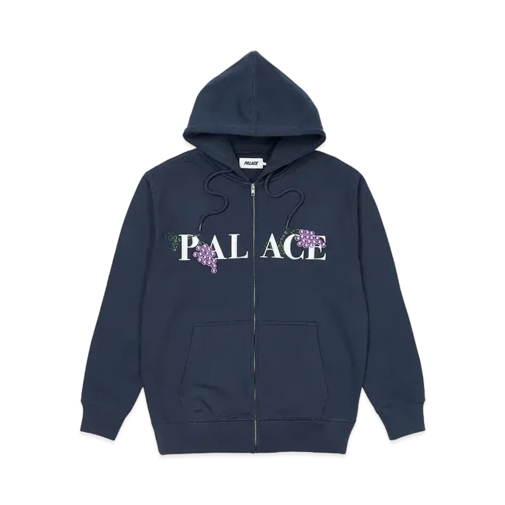 PALACE Grape Zip Hood "Navy"