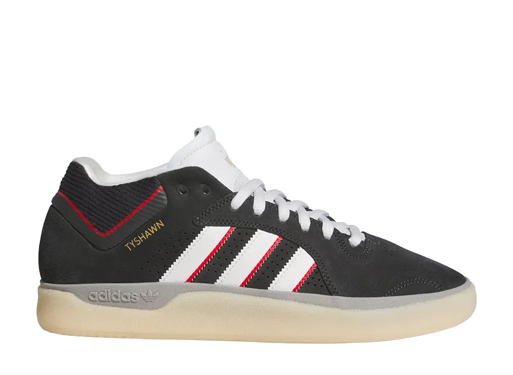 adidas Tyshawn "Carbon/Crystal White"