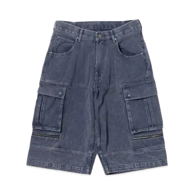 BEAMS Fade Cargo Pants "Blue"