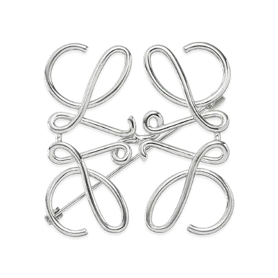 LOEWE Anagram Brooch "Paladio"