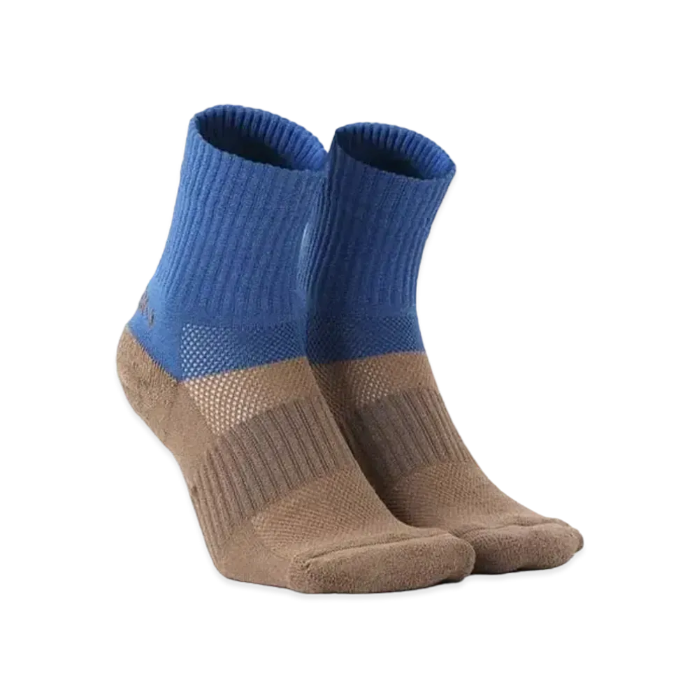 KEEN Wa-Shi Socks Quarter "Blue/Brown"