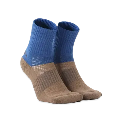 KEEN Wa-Shi Socks Quarter "Blue/Brown"