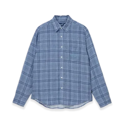 BoTT Classic Printed Shirt "Light Blue"