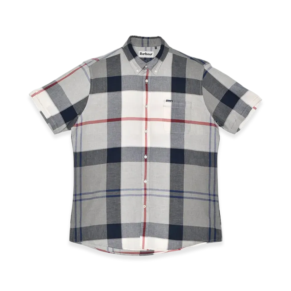 Barbour Doughill Ss Shirt "Bleached Pine Tartan"