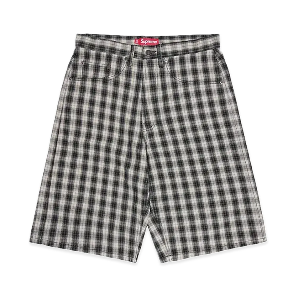 Supreme Plaid Baggy Short 