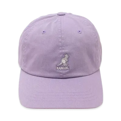 Kangol Washed Baseball Low Cap "Purple"
