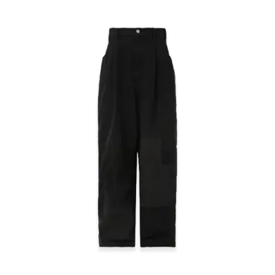 COMME des GARCONS HOMME Cotton Canvas Patchwork Pants "Black"
