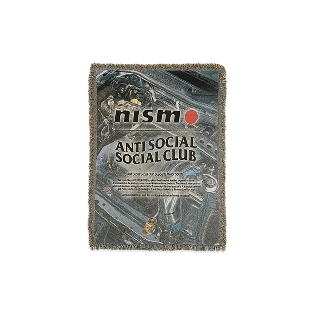 ANTI SOCIAL SOCIAL CLUB x Nissan Knit Blanket "Multi"