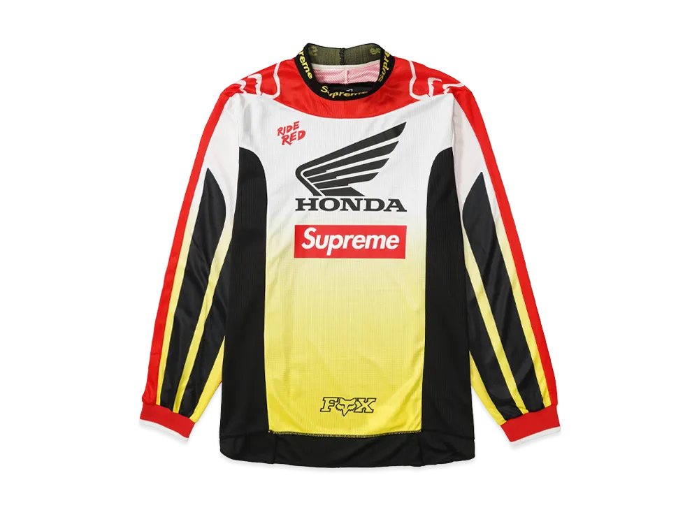 Supreme x Honda/ Fox Racing Moto Jersey Top "Red"