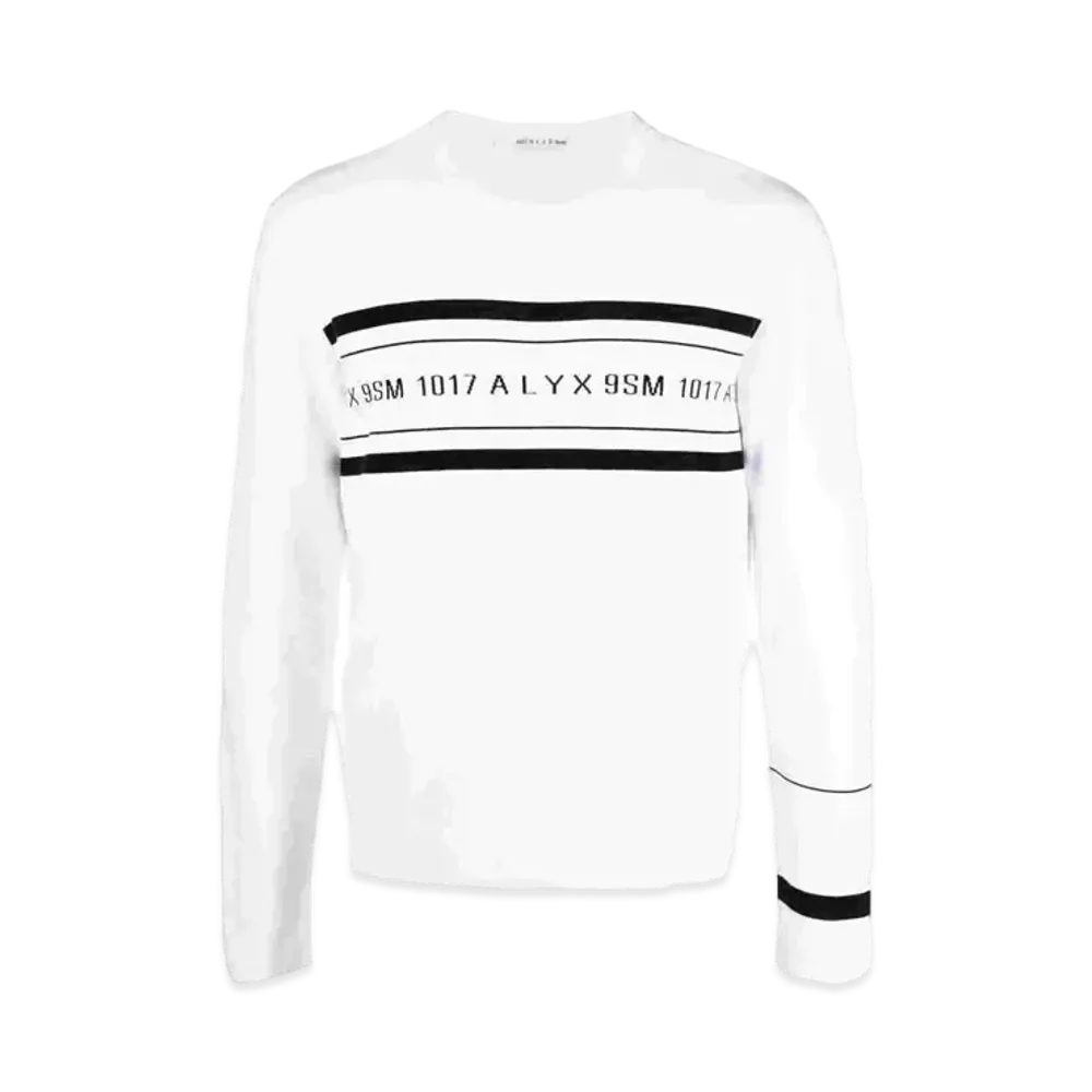 1017 ALYX 9SM Logo Crew Neck Jumper "White"