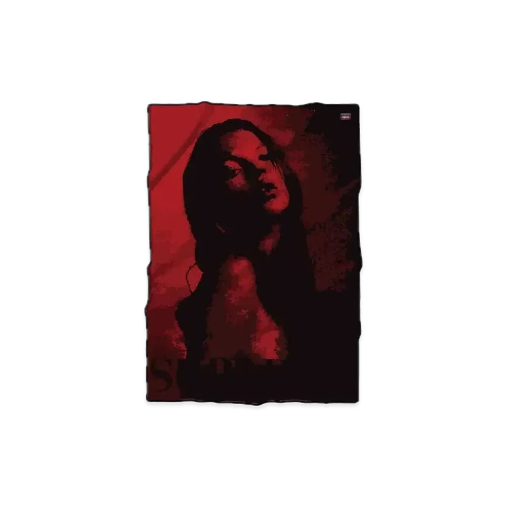 Supreme x Faribault Woolen Mill Kate Moss Throw Blanket "Red"
