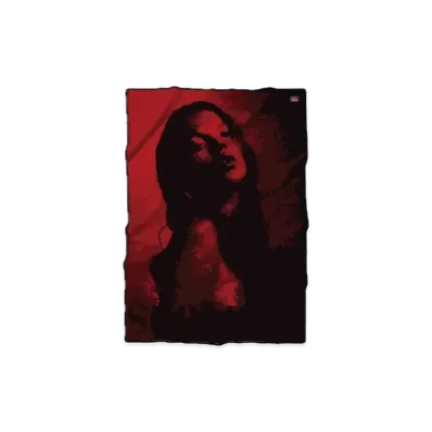 Supreme x Faribault Woolen Mill Kate Moss Throw Blanket "Red"