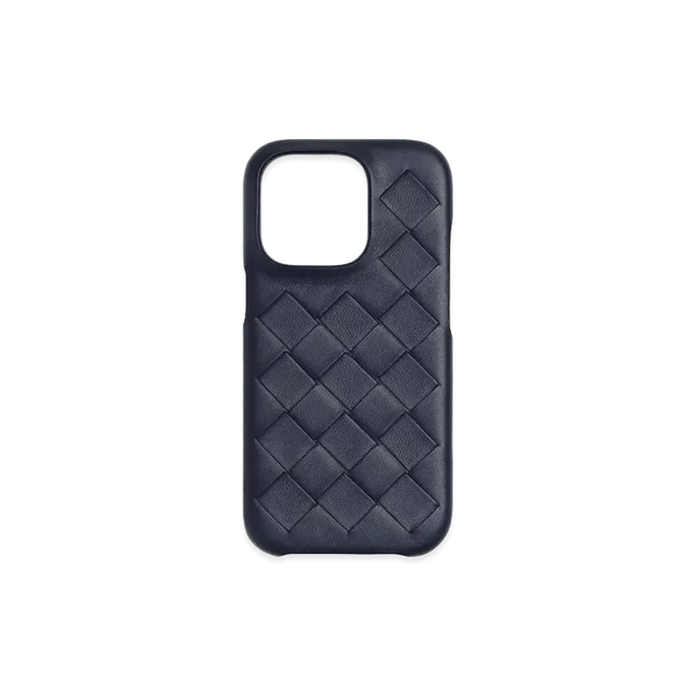 Bottega Veneta Intrecciato iPhone 16 Pro Case "Nocturnal"