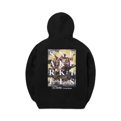 SNKRDUNK collaboration with #FR2 Angel Hoodie "Black"