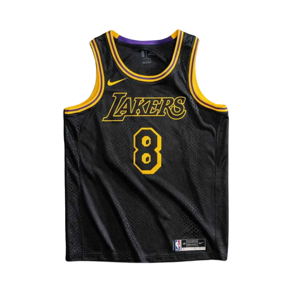 Nike Los Angeles Lakers Kobe Bryant Black Mamba City Jersey "Black"