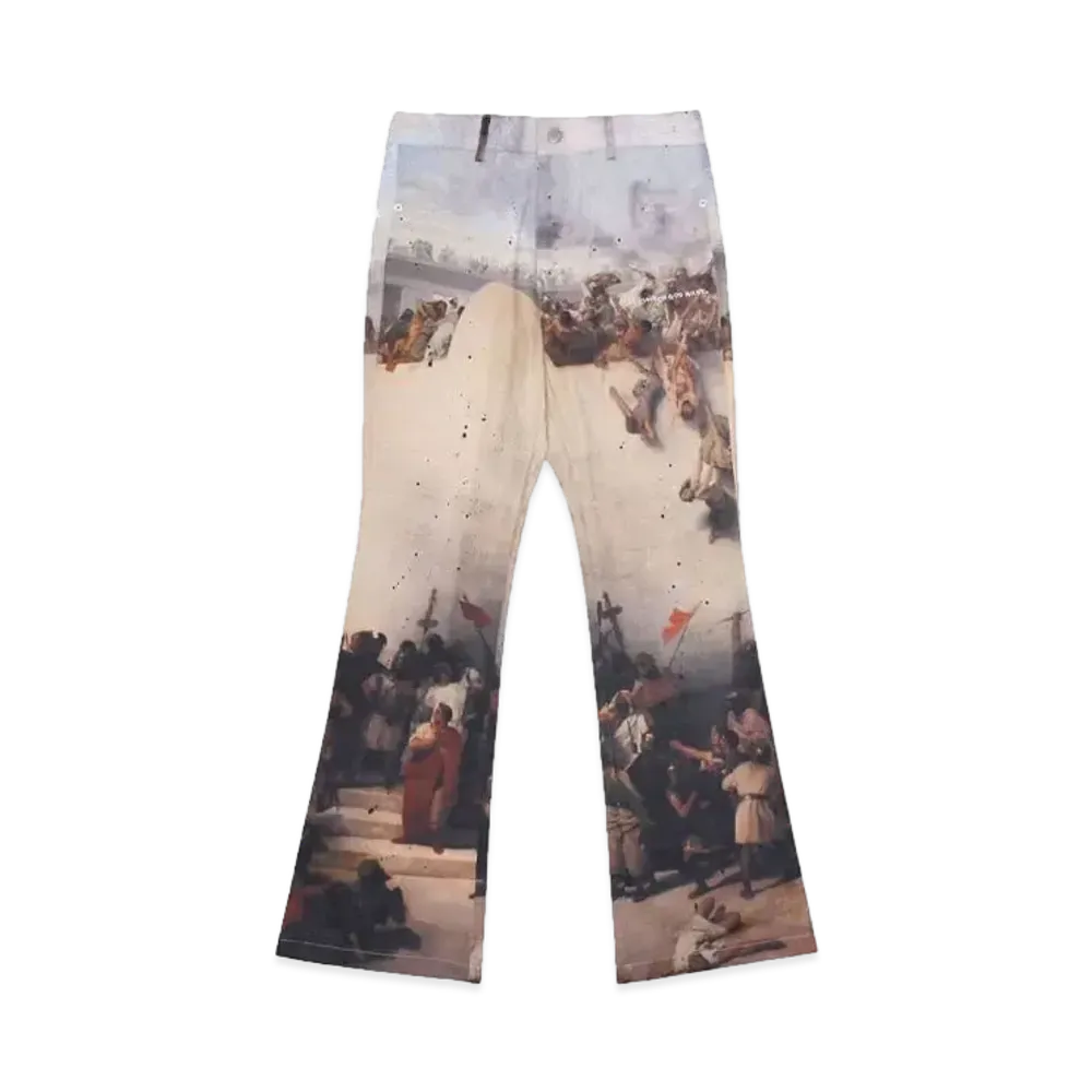 SOMEIT C.J.W Vintage Pants "PRINT"