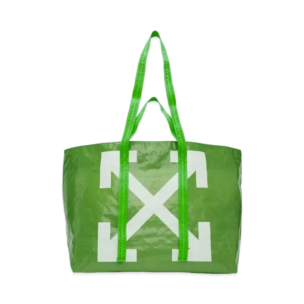 OFF-WHITE Arrows Tote Bag "Green"