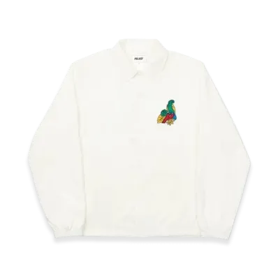 PALACE Parrot Palace-3 Coach Jacket "White"