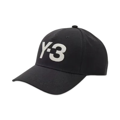 Y-3 Logo Cap "Black"