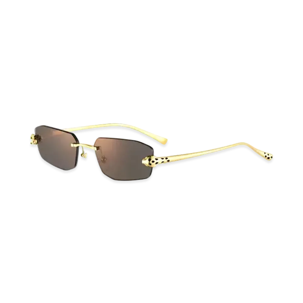 Cartier Panthere de Cartier Sunglasses "Gray"