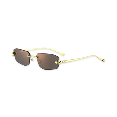 Cartier Panthere de Cartier Sunglasses "Gray"