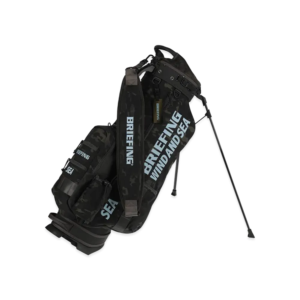 WIND AND SEA x BRIEFING GOLF CR-8 #02 Camo Combi "Sax"