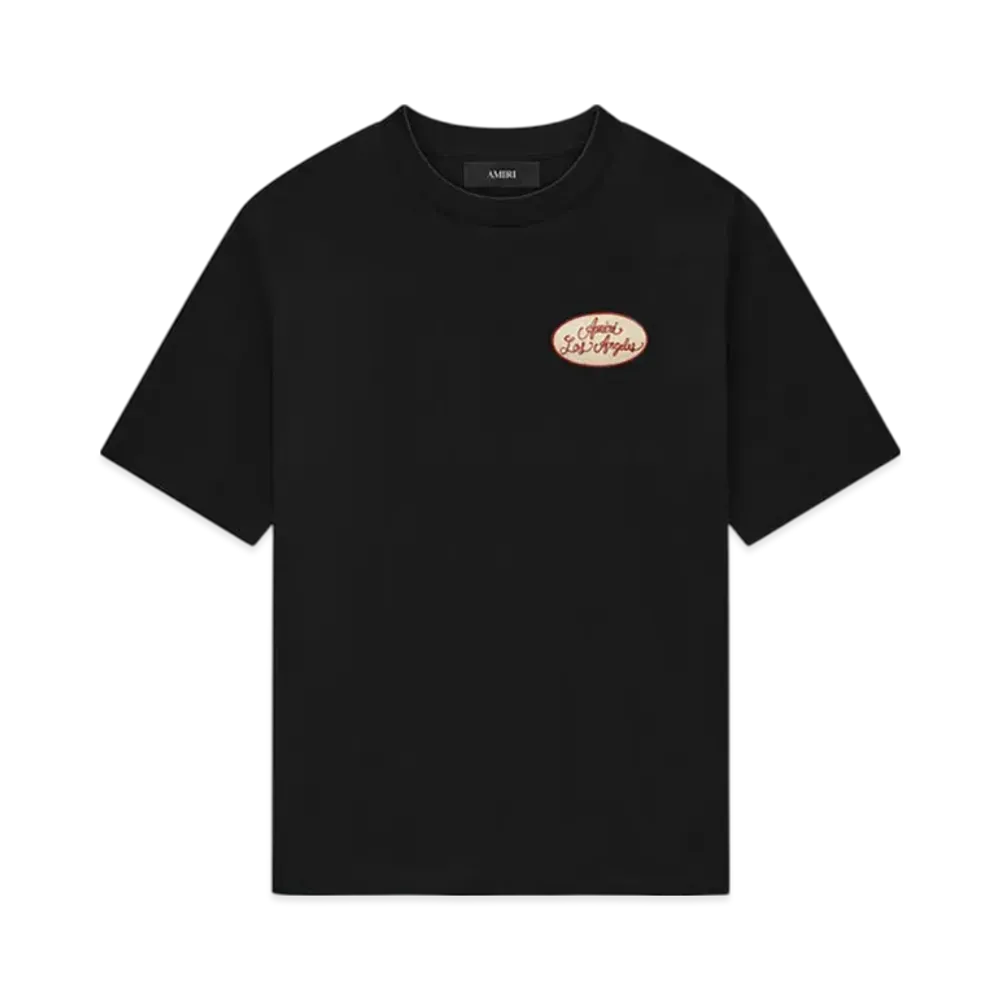 AMIRI Station Patch Tee "Black"