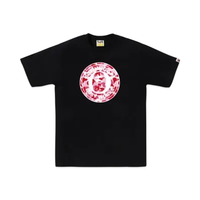 A BATHING APE Abc Camo Busy Works Tee "White/Pink"