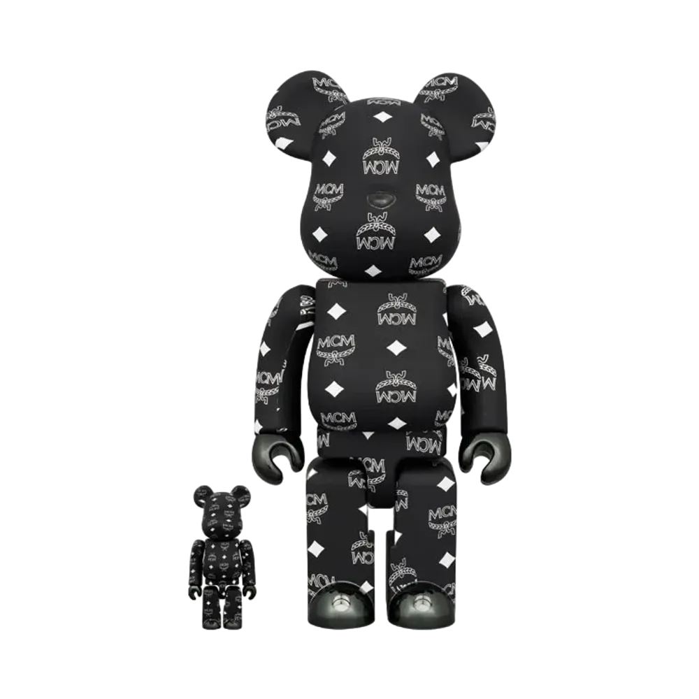 Bearbrick MCM BLACK Ver. 100% & 400%