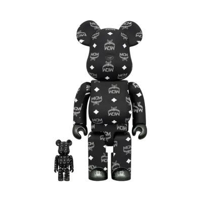 Bearbrick MCM BLACK Ver. 100% & 400%