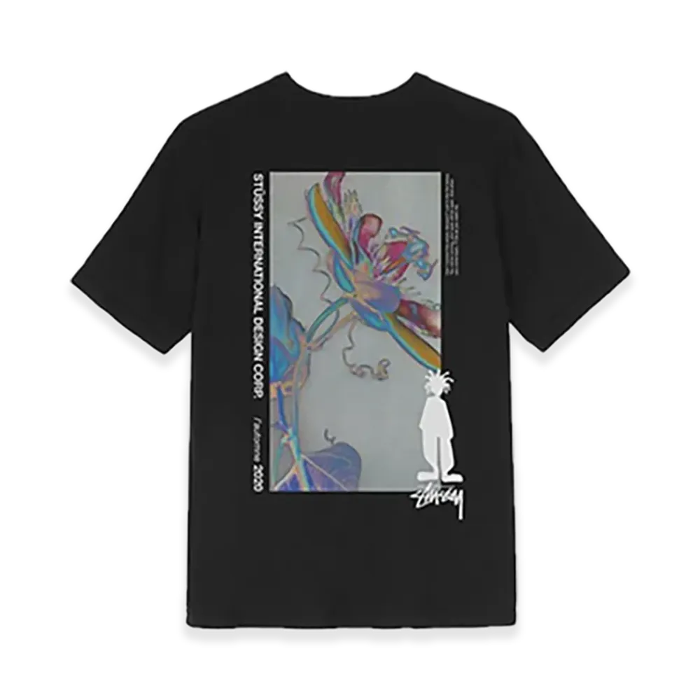 Stussy Delusion Pig Dyed Tee "Black"