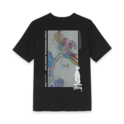 Stussy Delusion Pig Dyed Tee "Black"