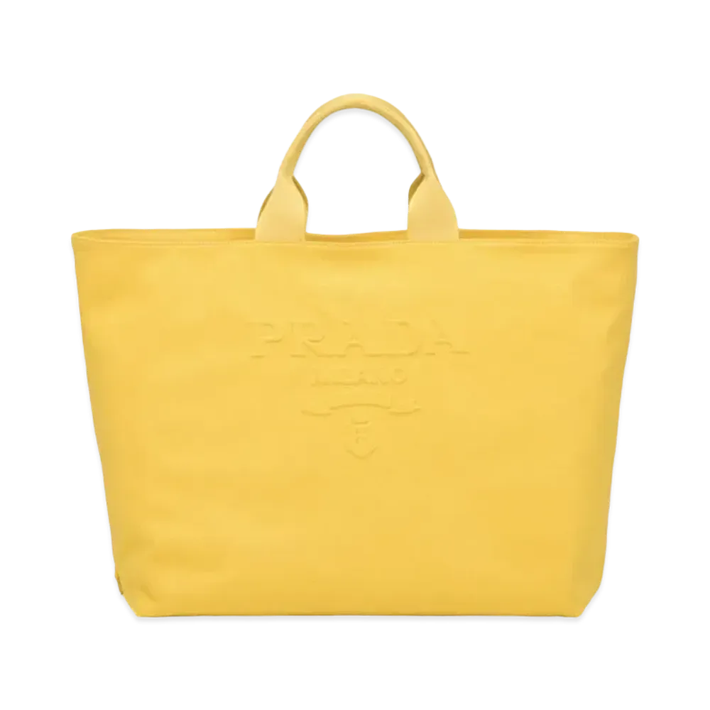PRADA Drill Tote Bag "Yellow"