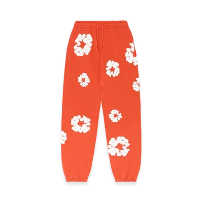 DENIM TEARS The Cotton Wreath Sweat Pants "Orange"