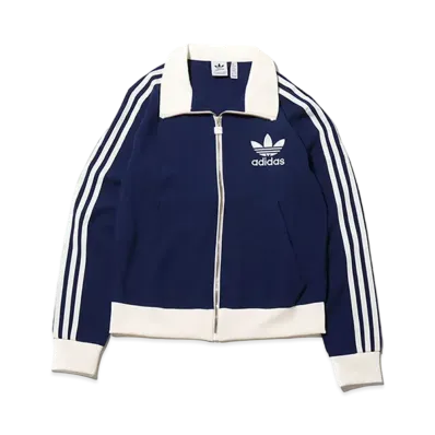 adidas Premium Originals Crepe Track Top "Dark Blue"