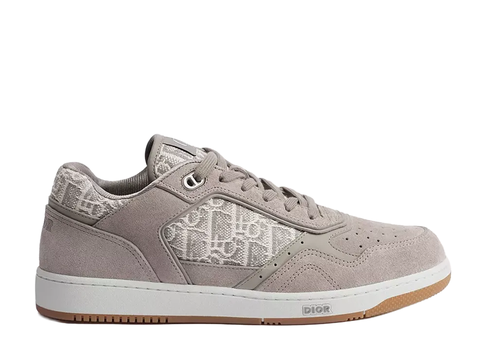 Dior B27 Uptown Low-Top Sneaker Suede Calfskin and Dior Oblique Jacquard "Gray"
