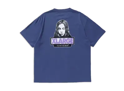 XLARGE x X-girl x Summer Sonic 2026 Face S/S Tee "Blue"