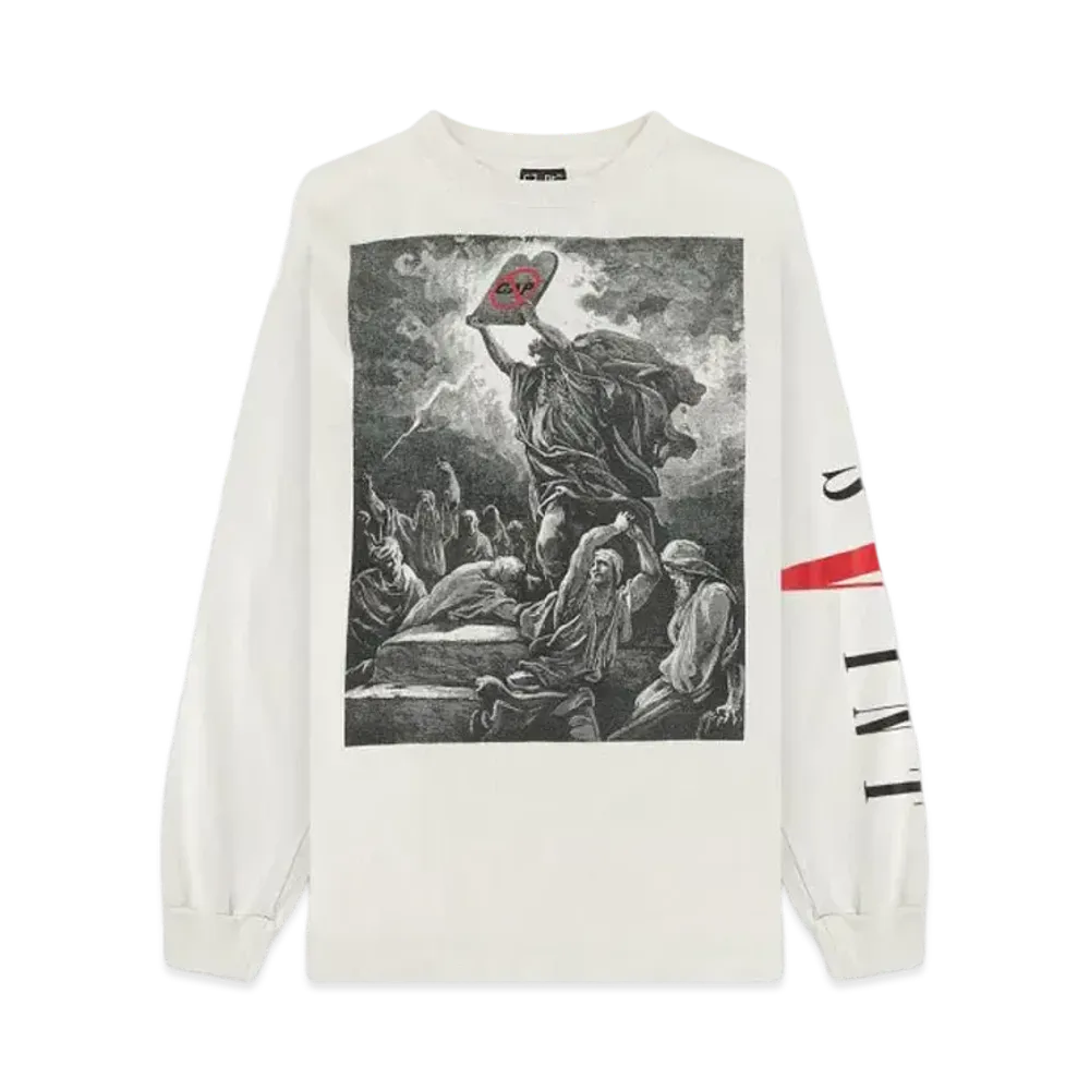 SAINT Mxxxxxx 22SS VLONE LS TEE "White"