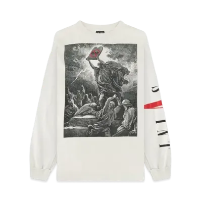 SAINT Mxxxxxx 22SS VLONE LS TEE "White"
