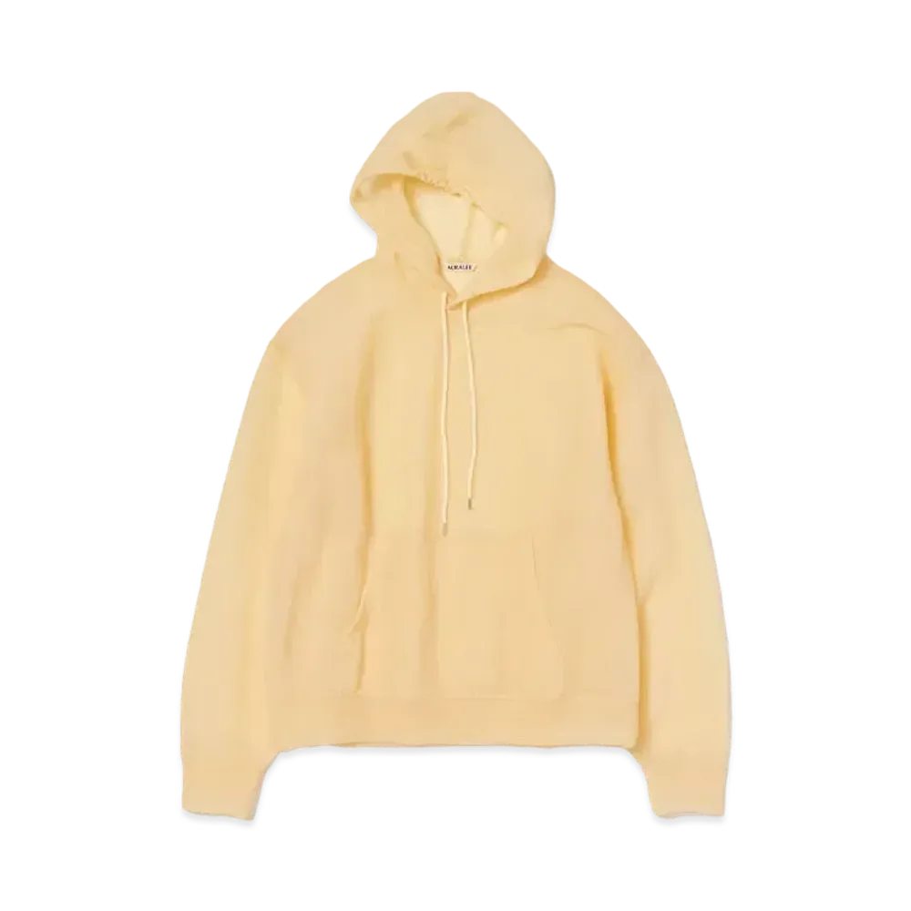 AURALEE Elastic Sheer Nylon P/O Parka "Yellow"