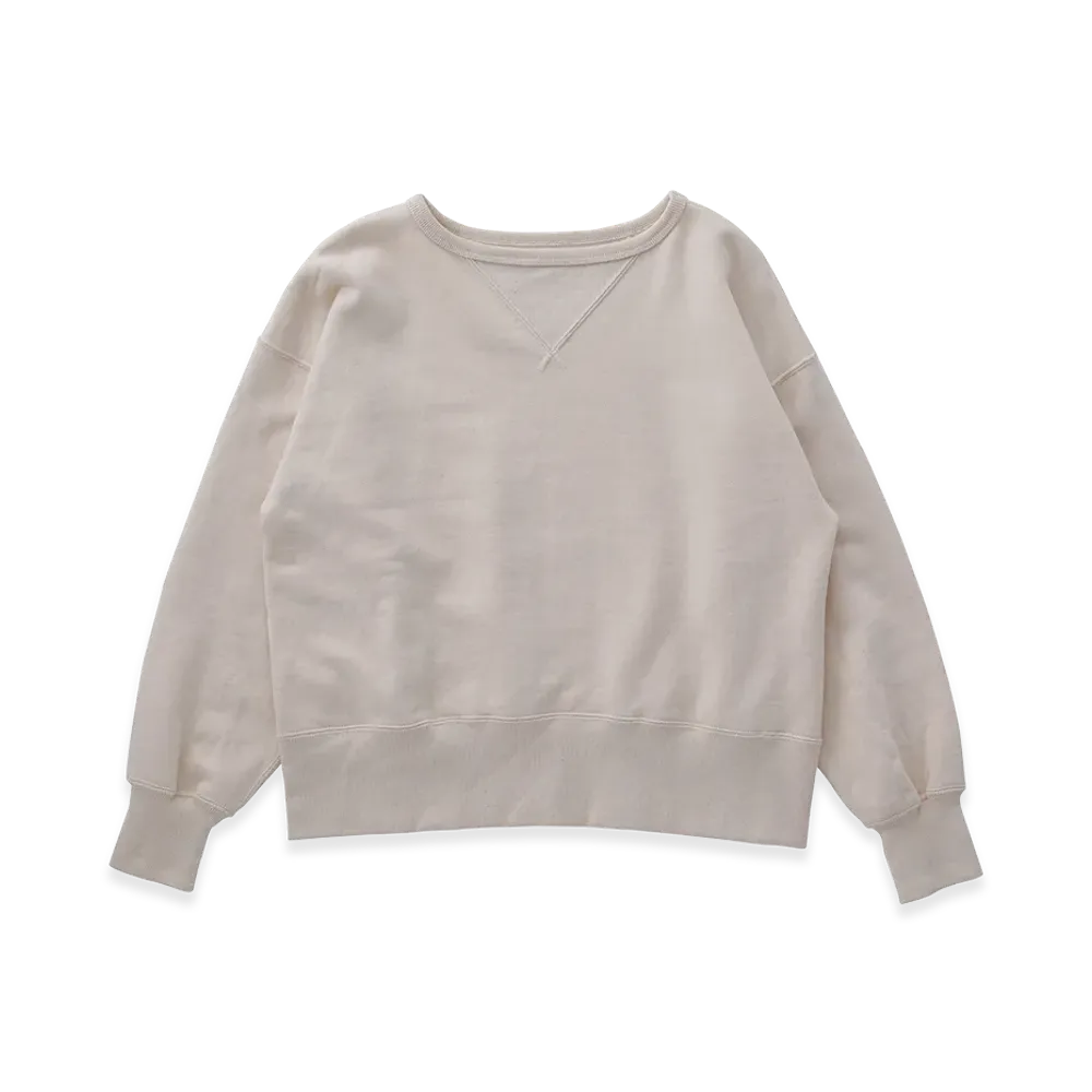 T.T Taiga Takahashi LOT.603 Sweat Shirt "Washed Ivory"