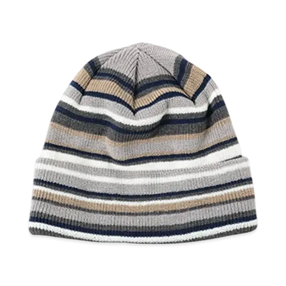 BEAMS Multi-Border Watch Cap "Gray"