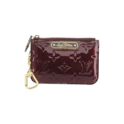 Louis Vuitton Monogram Vernis Pochette Cle "Amarante"