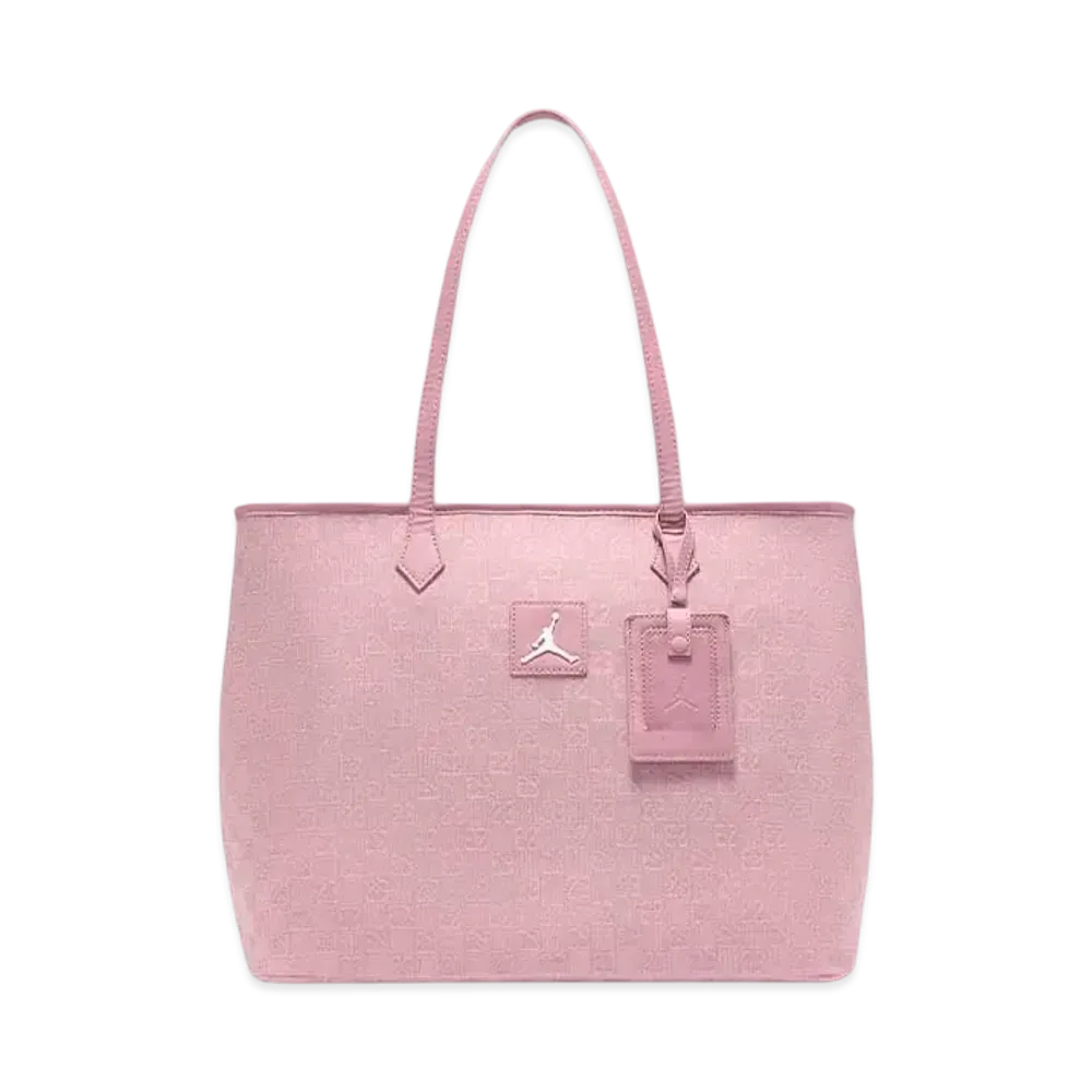 Nike Jordan Monogram Tote Bag "Pink Glaze"