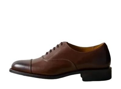 REGAL Straight Tip Calf Leather "Dark Brown" 01BLCB