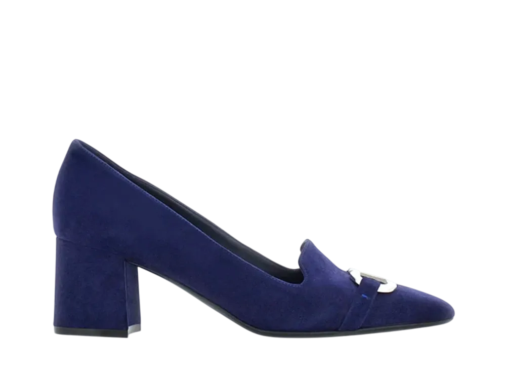 Salvatore Ferragamo Women's Gancino Pumps "Midnight"