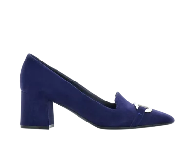 Salvatore Ferragamo Women's Gancino Pumps "Midnight"